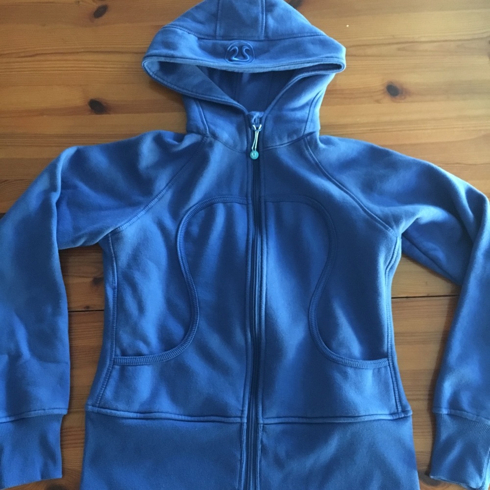 Blue Lululemon Scuba Hoodie